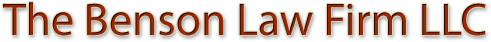 The Benson Law Firm LLC
